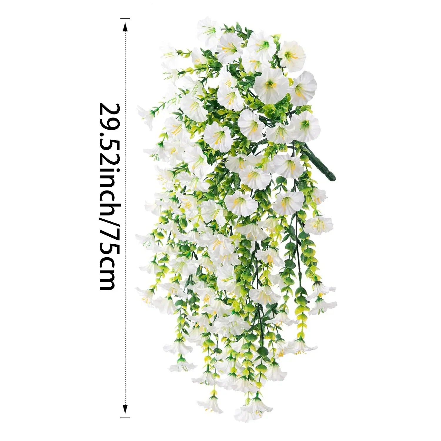 Artificial Flower New Artificial Hanging Flowers and Plants Easter Decoration 2025 UV-resistant and Realistic Room Decor Wedding