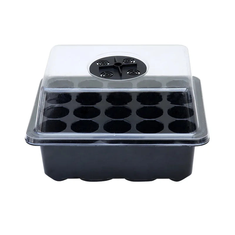 20 Hole Hydroponic Plant Seedling Pots with Intelligent Fill Light Seedling Tray for Fruit Vegetable Gardening Planting Supplies