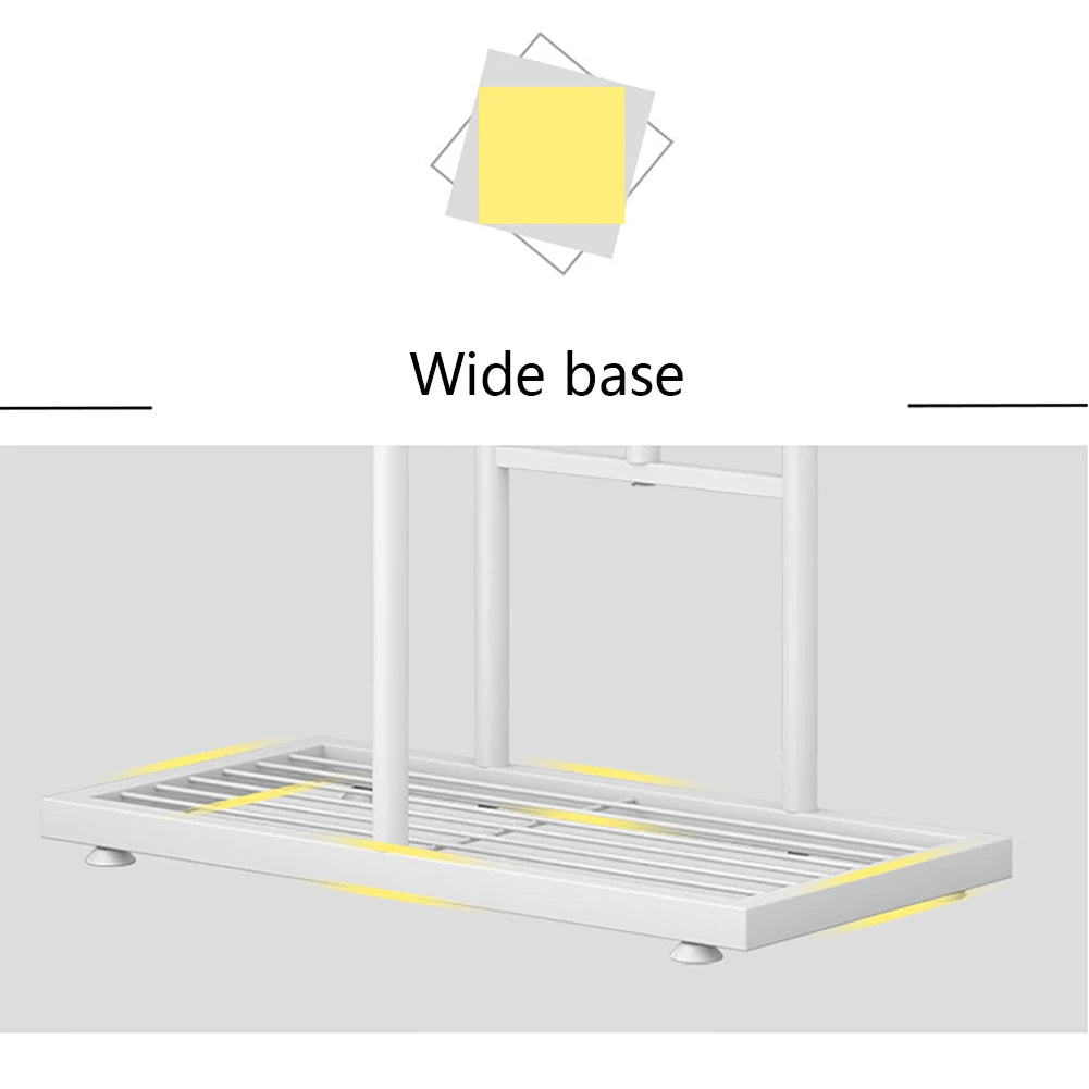 Multi Tiers Metal Plant Stand, Indoor Outdoor Plant Pot Holders Tiered Plant Shelf Flower Display Rack For Corner Balcony Patio