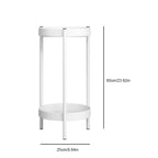 Plant Stand For Flowers Metal Storage Shelf 2 Tier Flower Shelf Planter Rack Indoor Display Stand Pot Rack Organizer Shelves