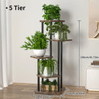 Plant Stand and Flower Stand Storage Shelf 4/5/6 Tier Flower Shelf Planter Rack Storage Organizer Display Indoor Garden Balcony