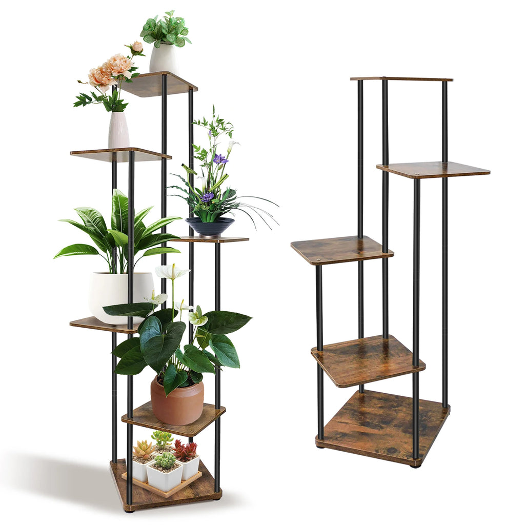 4/5/6 Tier Plant Stand Indoor Metal Plant Shelf,Indoor And Outdoor Display Racks,for Multiple Plants Small Corner Flower Stan