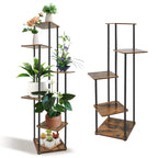 4/5/6 Tier Plant Stand Indoor Metal Plant Shelf,Indoor And Outdoor Display Racks,for Multiple Plants Small Corner Flower Stan