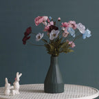 Artificial Flowers Fake Poppy Silk Flowers Long Stem Housewarming Garden Table Wedding DIY Party Wedding Bridal Bouquet Decor