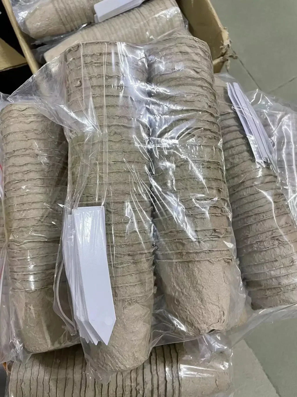 2025 Biodegradable Transplanter Pulp Paper Flower Plant Peat Pots Transplant Seedlings Pots Seed Germination Tray