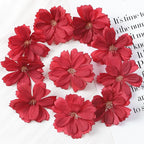 10/20/50Pcs Artificial Flowers Rose Head For Home Decor Fake Flower DIY Craft Wreath Accessories For Marriage Wedding Decoration