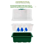 Timing Dimming Seedling Pots with Lights 12 Holes Thickened High Cover with Lights Seedling Pots Seedling Box Fill Light