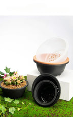 Large New Succulent Plant Pot Plastic Round Succulent Plant Pot Low Pot