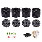 4 Packs Air Pruning Plant Root Control Nursery Pots Trainer Fast Root Grow Container Garden Bonsai Transplant Tool Nersery Pot