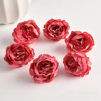 10/20Pcs Rose Artificial Flowers Heads for Home Decortion Party Wedding Decor Accessories Garden Crafts Manual Christmas Wreath