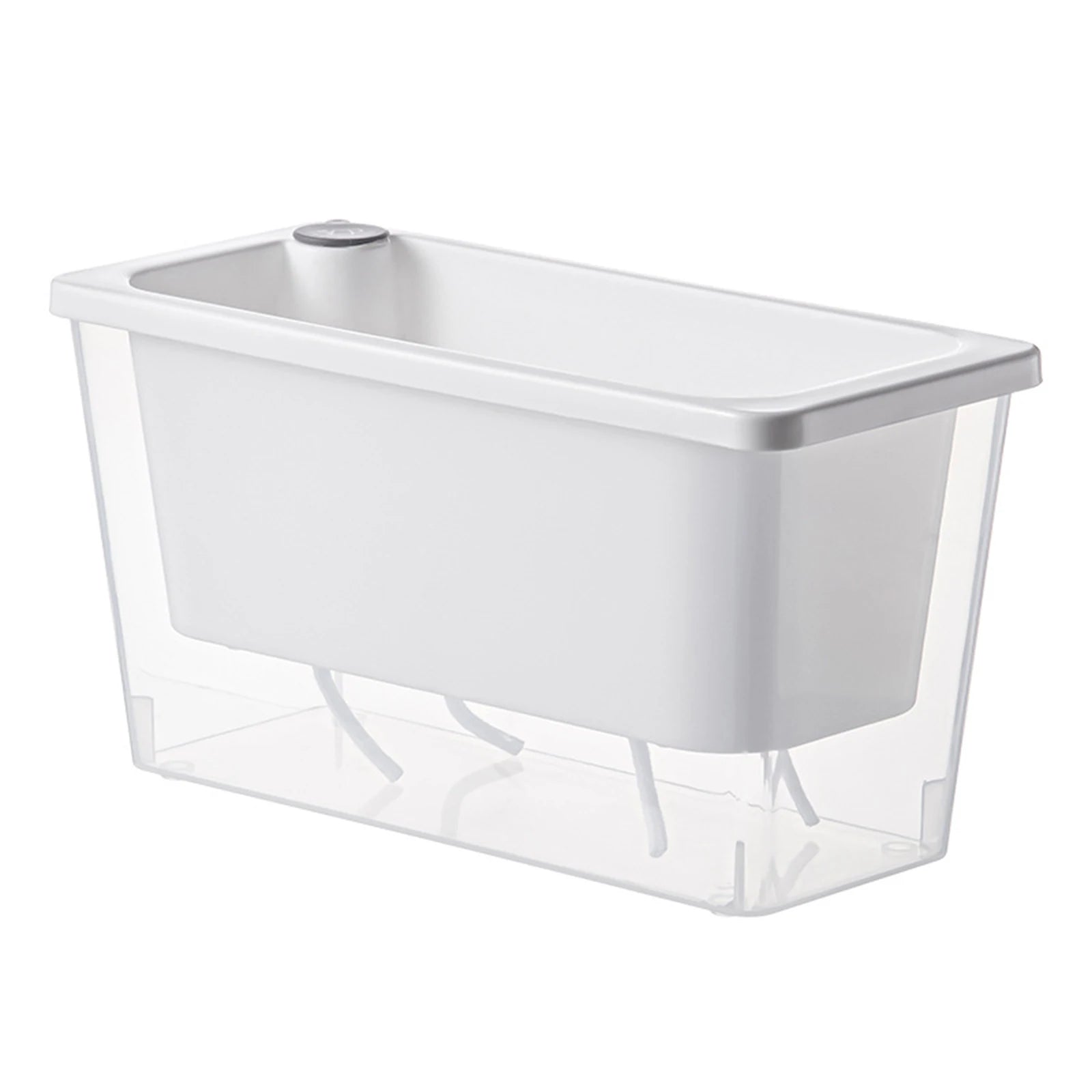 Self Watering Planter Flowerpot Indoor Succulent Hydroponic Plants Window Planter Box Bottom Watering Pots Indoor Flower Pot