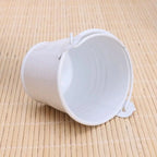 H55E Mini Flower Pot with Handle Round Mouth Small Plant Organization Pot