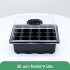 20 Hole Hydroponic Plant Seedling Pots with Intelligent Fill Light Seedling Tray for Fruit Vegetable Gardening Planting Supplies