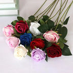 1/5/10/20pcs Roses Artificial Flowers Rose Flower Branch Artificial Red Roses Realistic Fake Rose for Wedding Home Decor