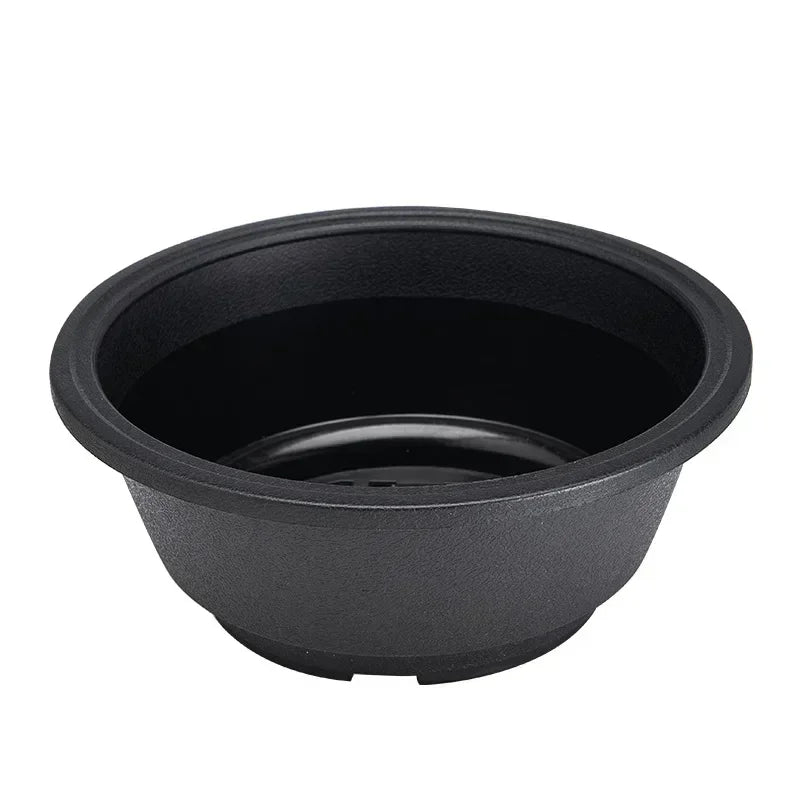 Large New Succulent Plant Pot Plastic Round Succulent Plant Pot Low Pot