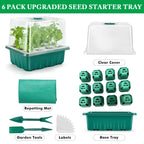 12 Gird Silicone Plants Nursery Pots Breathable Growing Pot with Drain Holes Design for Flower Vegetable Planting