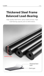 Plant Stand and Flower Stand Storage Shelf 4/5/6 Tier Flower Shelf Planter Rack Storage Organizer Display Indoor Garden Balcony