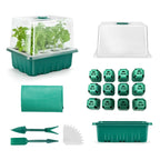 12 Gird Silicone Plants Nursery Pots Breathable Growing Pot with Drain Holes Design for Flower Vegetable Planting