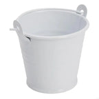 H55E Mini Flower Pot with Handle Round Mouth Small Plant Organization Pot