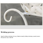 【Lifeideas】2 Tier Tall Vintage Metal Plant Stand