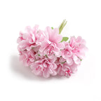1/2Pcs Artificial Flowers Carnation 11CM Fake Flower For Home Decor Wedding Decoration Bride Craft Gifts Wreath Accessories