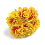 1/2Pcs Artificial Flowers Carnation 11CM Fake Flower For Home Decor Wedding Decoration Bride Craft Gifts Wreath Accessories