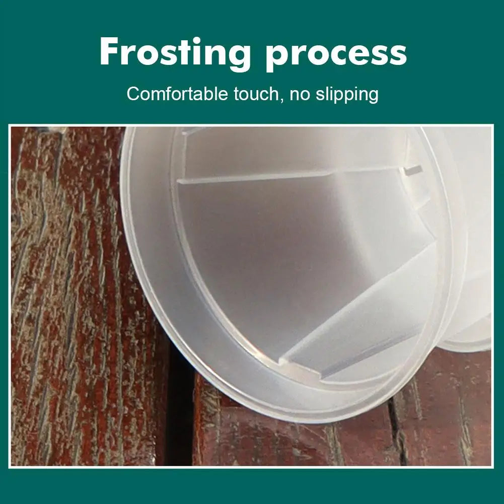 Thickened New Transparent Green Mountain Pot Root Control Pot Rose Green Rose Plastic Flower Pot Gallon Round