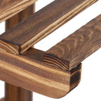 【Lifeideas】Rustic Large Multi-Tiered Wooden Plant Stand