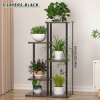 Plant Stand Stand For Flowers Wooden Shelf 5/6/8Layers Display Stand Storage Shelf Pot Rack Organizer Home Garden Decoration