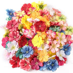 10/20/50Pcs Artificial Flowers Rose Head For Home Decor Fake Flower DIY Craft Wreath Accessories For Marriage Wedding Decoration