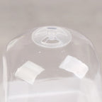 5Pcs Square Small Flower Pot Nursery Pot With Humidity Dome Transparent Gardening Pot Square Flower Starting Pots