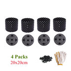 4 Packs Air Pruning Plant Root Control Nursery Pots Trainer Fast Root Grow Container Garden Bonsai Transplant Tool Nersery Pot