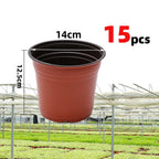 4 Size Plant Pot Garden Nursery Seed Starting Flowerpots Lightweight Succulent Seedling Tray Flower Vegetable Container Box