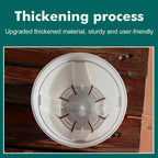 Thickened New Transparent Green Mountain Pot Root Control Pot Rose Green Rose Plastic Flower Pot Gallon Round