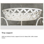 【Lifeideas】2 Tier Tall Vintage Metal Plant Stand