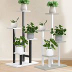 4 platform Iron Flower Stand, 4 Layers Stand Storage Shelf, Iron Art Minimalist Assembled Flower Rack, Size 84*35*24cm