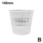 11/14/16/19cm Mesh Pot Root Control Transparent Flowerpot Breathable Plastic Growth Garden Flower Pot Container B9G7