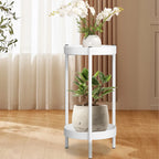 Plant Stand For Flowers Metal Storage Shelf 2 Tier Flower Shelf Planter Rack Indoor Display Stand Pot Rack Organizer Shelves
