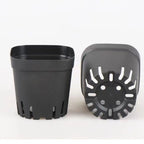 Seedling Pots 100pcs Seeding Nursery Pot Soft Plant Nursery Pots Flowerpot Plastic Grow Box Home Garden Planting Accessories