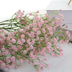 108Heads 63cm Babies Breath Artificial Flowers Plastic Gypsophila DIY Floral Bouquets For Handmade Wedding Party Home Decoration