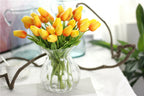 5/10/20Pcs Artificial Tulips Flowers Real Touch Latex Fake Flower Bouquet Wedding Party Home Decor DIY Bridal Bouquet