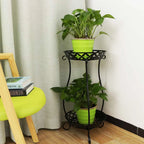 【Lifeideas】2 Tier Tall Vintage Metal Plant Stand