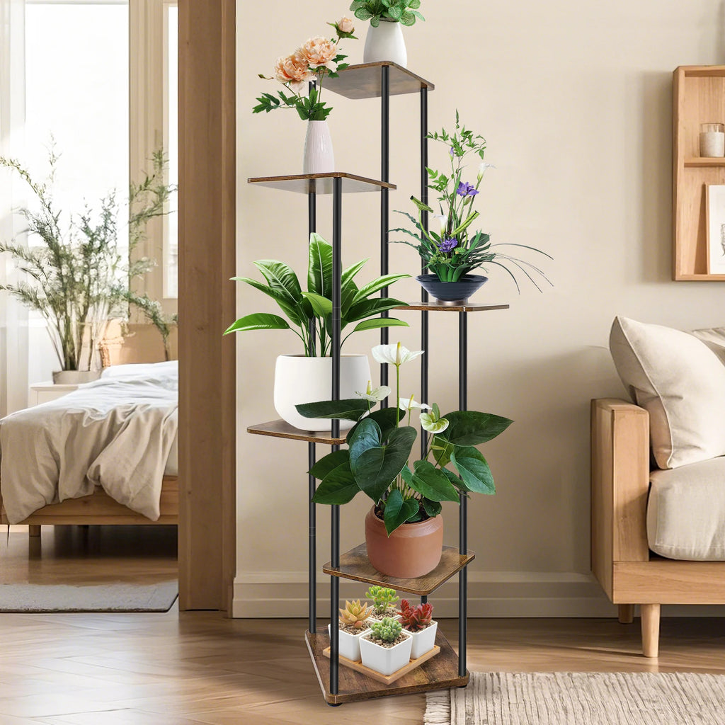 4/5/6 Tier Plant Stand Indoor Metal Plant Shelf,Indoor And Outdoor Display Racks,for Multiple Plants Small Corner Flower Stan