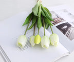 1/3/5PCS Tulips Artificial Flowers Real Touch Flowers Tulip Bouquet Decor Fake Tulips Flower for Home Wedding Decorations