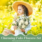 10/15pcs Artificial Flowers Baby Breath Flower Fake Gypsophila for Wedding Party Home Decoration Floral Bouquets DIY Accessories