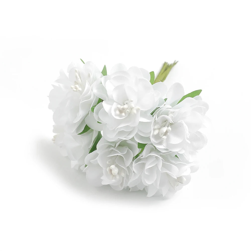 1/2Pcs Artificial Flowers Carnation 11CM Fake Flower For Home Decor Wedding Decoration Bride Craft Gifts Wreath Accessories