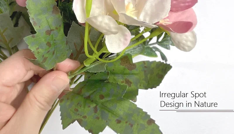 7 Heads Artificial Flowers Silk Peony Rose Hydrangea Bouquet Home Decorations Party Wedding Bride Fake Plants