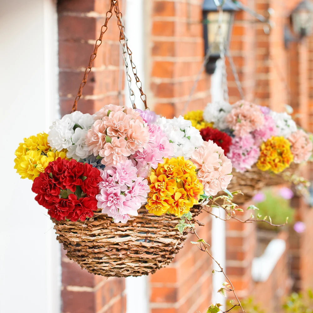 1/2Pcs Artificial Flowers Carnation 11CM Fake Flower For Home Decor Wedding Decoration Bride Craft Gifts Wreath Accessories