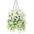 Artificial Flower New Artificial Hanging Flowers and Plants Easter Decoration 2025 UV-resistant and Realistic Room Decor Wedding