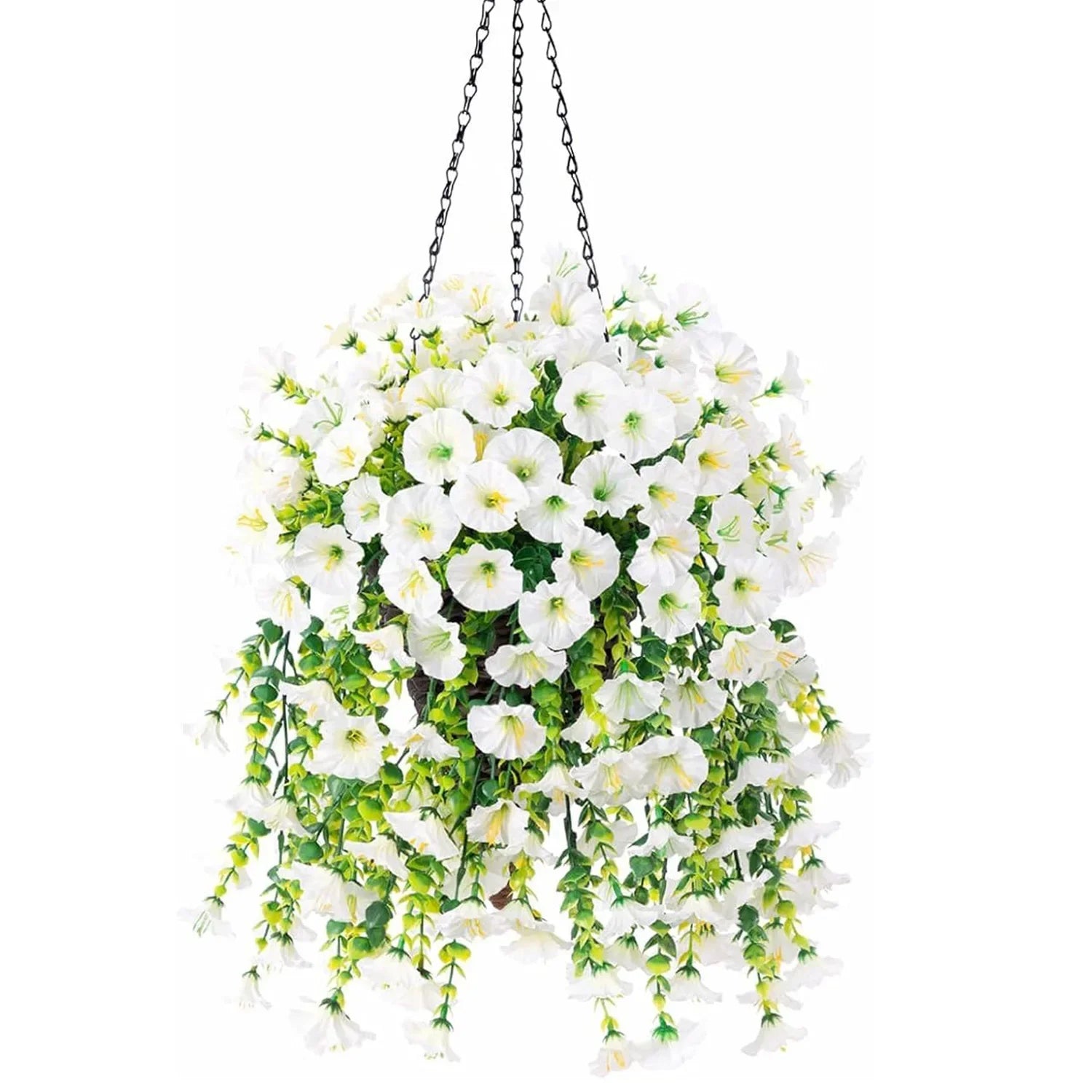 Artificial Flower New Artificial Hanging Flowers and Plants Easter Decoration 2025 UV-resistant and Realistic Room Decor Wedding